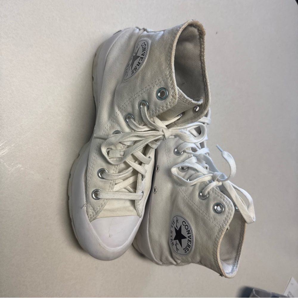 Converse Women's White High-Top Sneakers